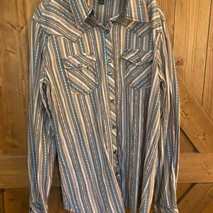 Cowgirl Up XL western button up